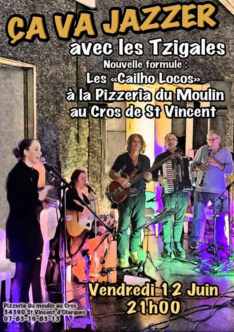 Les Tzigales en concert